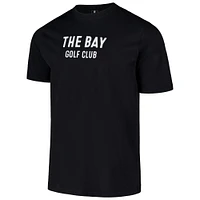 Men's Ahead Black The Bay Golf Club Pembrooke T-Shirt