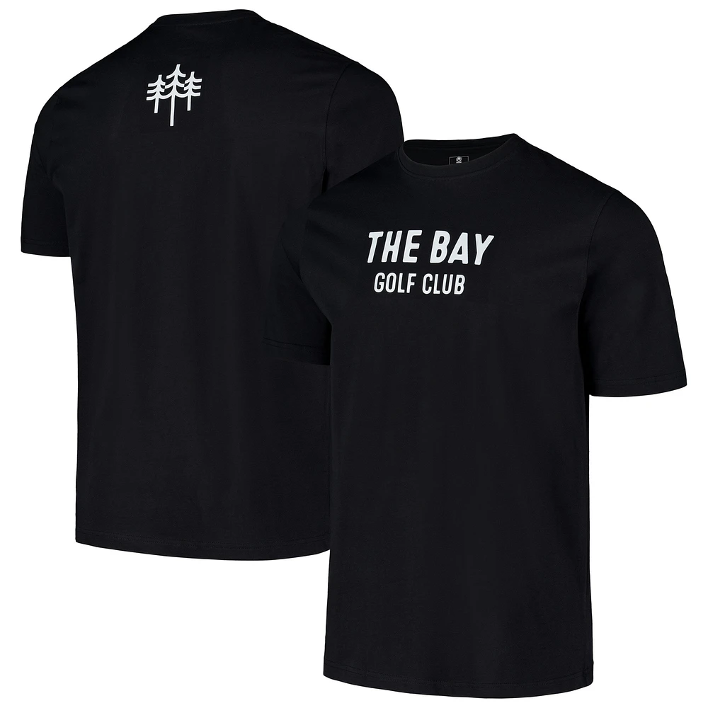 Men's Ahead Black The Bay Golf Club Pembrooke T-Shirt