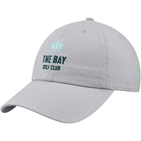 Men's Ahead Gray The Bay Golf Club Largo Adjustable Hat