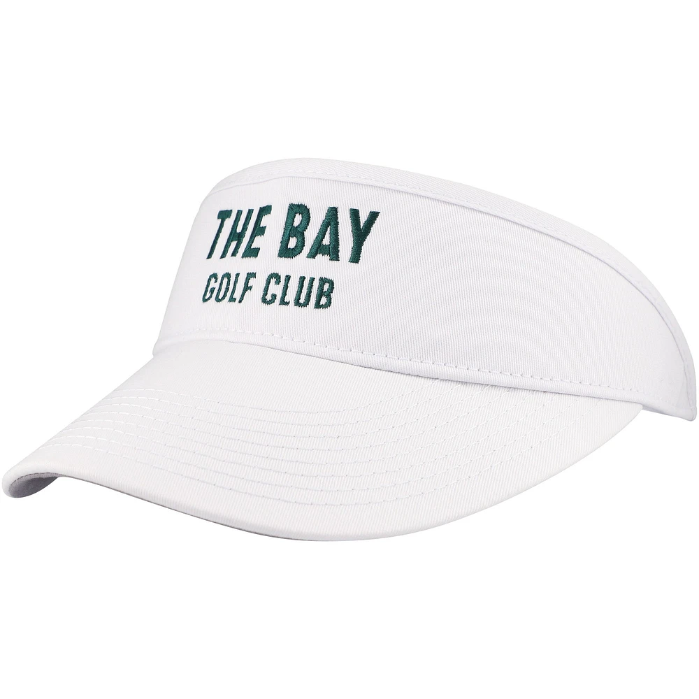 Casquette ajustable pour putter Ahead The Bay Golf Club blanc pour hommes