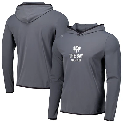 Men's Greyson Clothiers Gray The Bay Golf Club Colorado Performance Pullover Hoodie