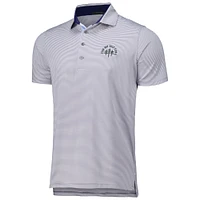 Men's Greyson Clothiers Gray The Bay Golf Club Saranac Performance Polo