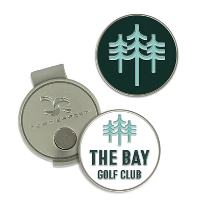 Ensemble de marqueurs de balle et de pinces à chapeau WinCraft The Bay Golf Club