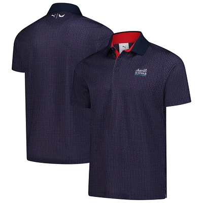 Men's Puma x Volition  Navy The Charles Schwab Challenge Golf Tee Polo