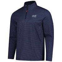 Men's Puma x Volition  Navy The Charles Schwab Challenge Micro Star Quarter-Zip Pullover