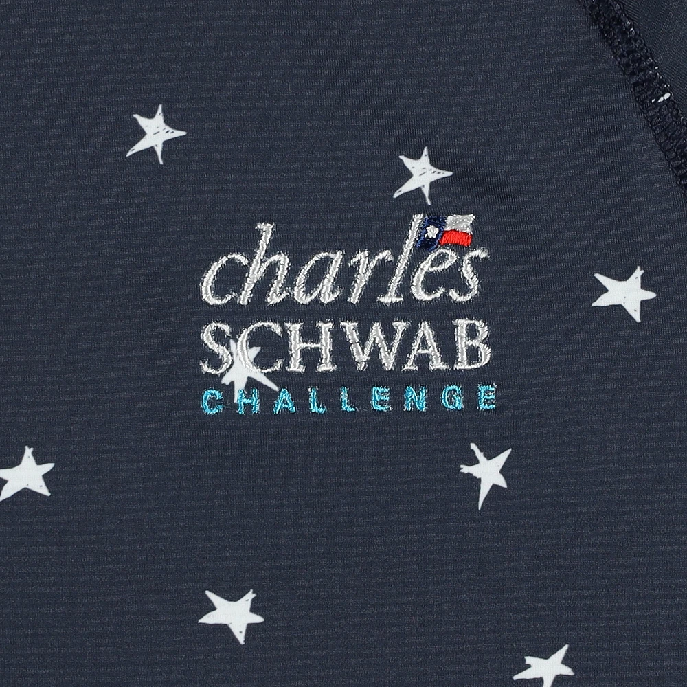 Women's Puma x Volition  Navy The Charles Schwab Challenge You-V Star Raglan Quarter-Zip Pullover