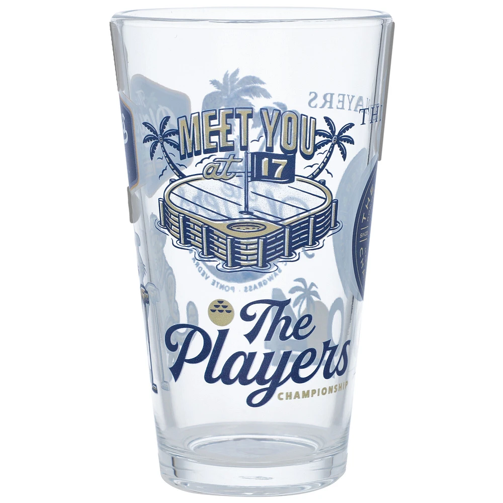 2025 THE PLAYERS Scatter 2-Pack Pint Glass Set