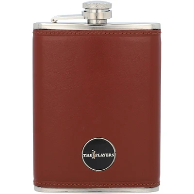 Ahead THE PLAYERS 8 oz. Leather Flask