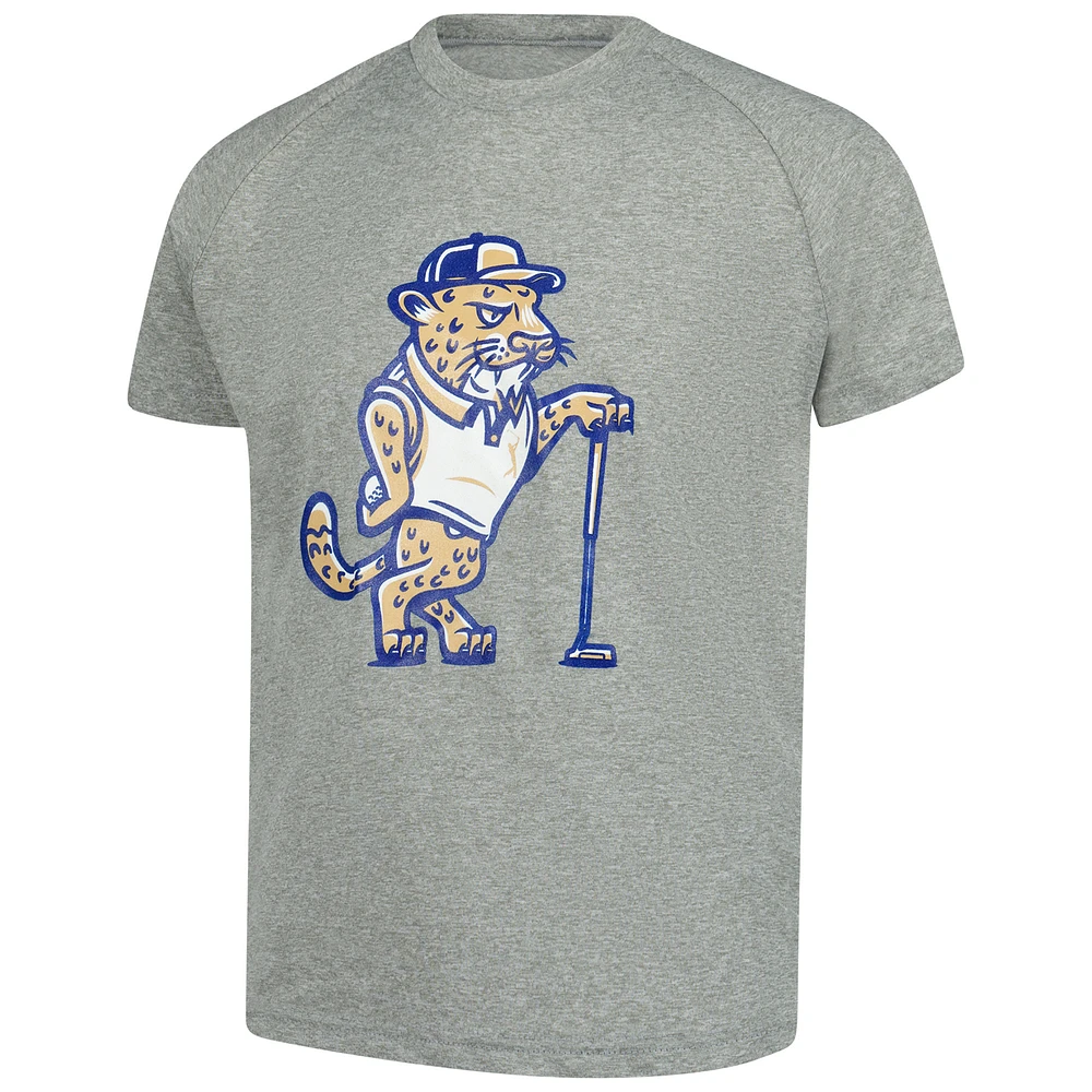 T-shirt technique Raglan pour garçon Under Armour Heather Grey THE PLAYERS