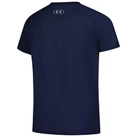 Boy's Youth Under Armour  Navy THE PLAYERS Raglan Tech T-Shirt