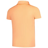 Girl's Youth Under Armour  Orange THE PLAYERS Playoff Polo