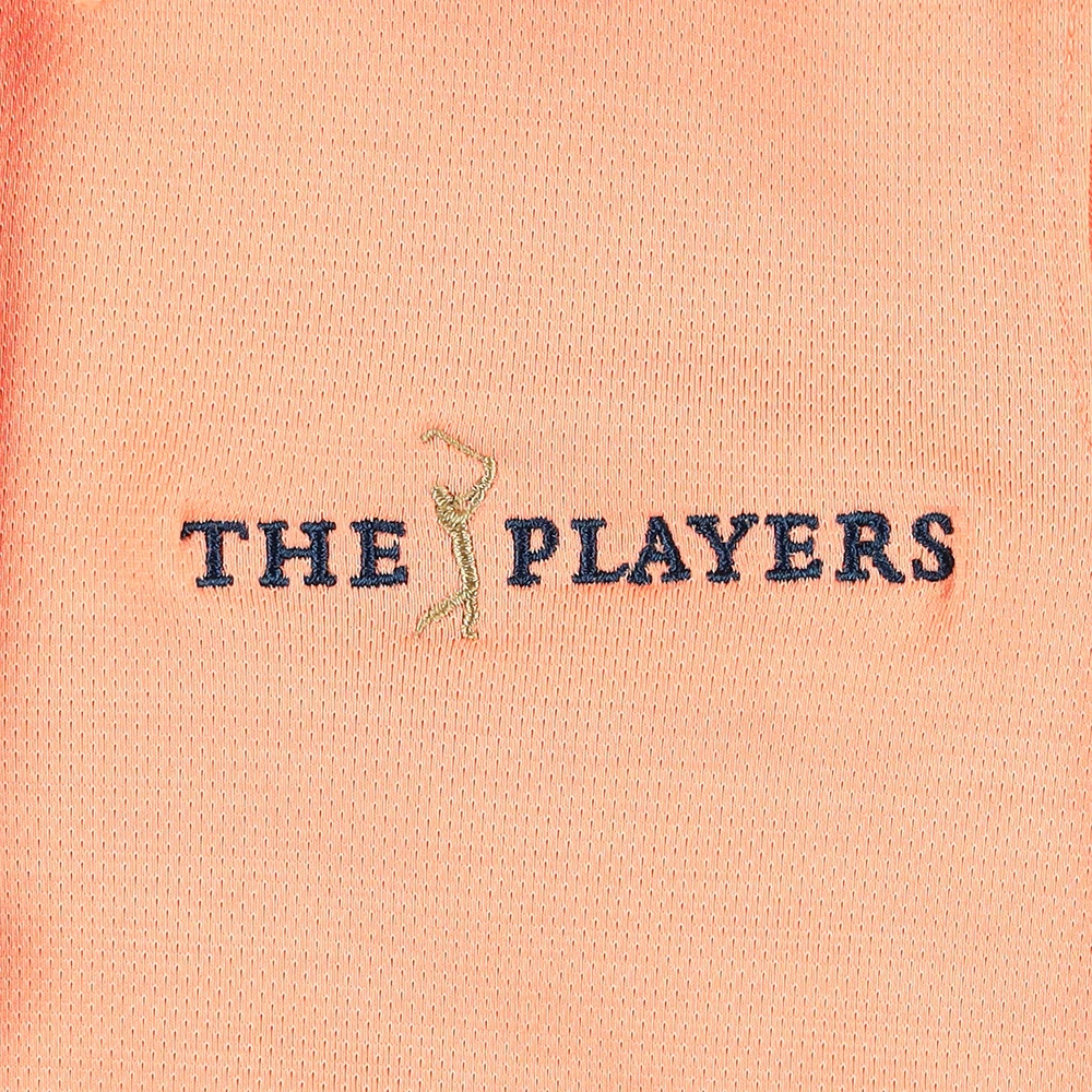 Girl's Youth Under Armour  Orange THE PLAYERS Playoff Polo