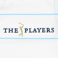 Polo sans manches à col en V THE PLAYERS ProDry pour jeunes filles FootJoy blanc