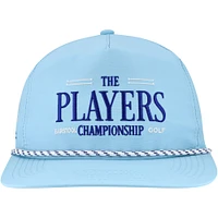 Casquette à visière à pression en corde Performance THE PLAYERS pour homme Barstool Golf bleu clair