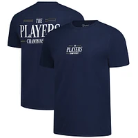 T-shirt de golf pour homme avec logo universitaire THE PLAYERS 2025 bleu marine