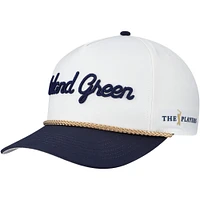 Men's Barstool Golf  White THE PLAYERS Island Green Rope Adjustable Hat