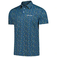 Men's Breezy Golf  Navy THE PLAYERS One Splash Please Polo