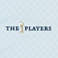 Men's FootJoy  Light Blue THE PLAYERS ProDry Checker Print Lisle Polo