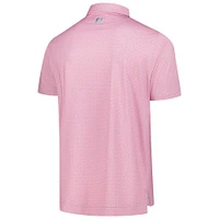 Men's FootJoy  Pink 2025 THE PLAYERS ProDry Citrus Lisle Polo