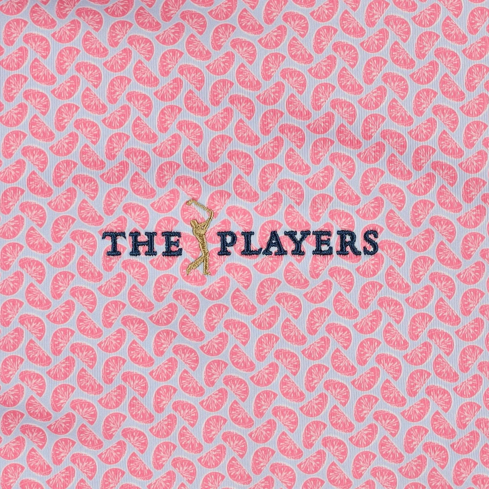 Men's FootJoy  Pink 2025 THE PLAYERS ProDry Citrus Lisle Polo