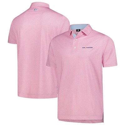 Men's FootJoy  Pink 2025 THE PLAYERS ProDry Citrus Lisle Polo