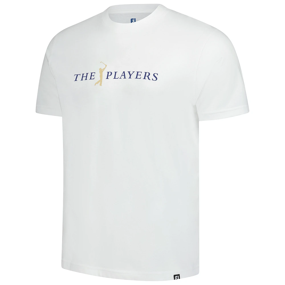 Men's FootJoy  White THE PLAYERS Painting T-Shirt