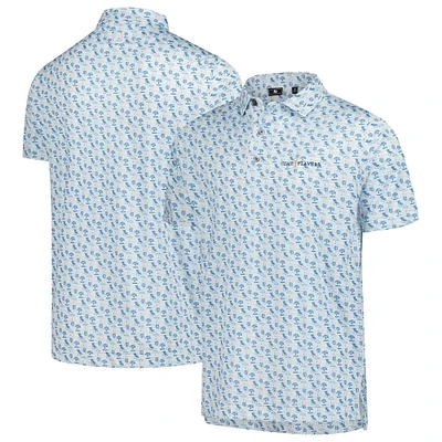 Men's FootJoy  White THE PLAYERS ProDry All Over Print Polo