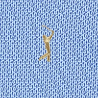 Men's Peter Millar  Blue THE PLAYERS Featherweight Seahorse Polo