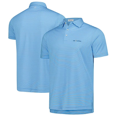Men's Peter Millar  Blue THE PLAYERS Hales Performance Polo