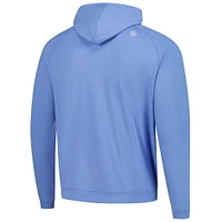 Men's Peter Millar  Blue THE PLAYERS Pine Performance Raglan Pullover Hoodie