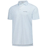 Men's Peter Millar  Light Blue THE PLAYERS Casa Nova Performance Mesh Polo