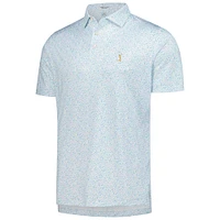 Men's Peter Millar  Light Blue THE PLAYERS Goldman Island Jammin' Performance Polo