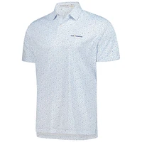 Men's Peter Millar  White THE PLAYERS Featherweight Coconut Lime Polo