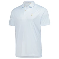 Polo blanc Peter Millar pour homme THE PLAYERS Featherweight Rays for Days