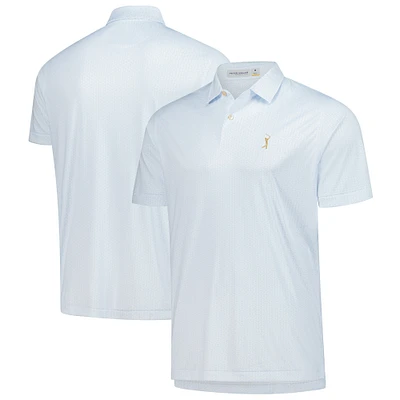 Polo blanc Peter Millar pour homme THE PLAYERS Featherweight Rays for Days
