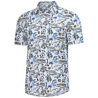 Men's Smith & Quinn  Blue 2025 THE PLAYERS Florida Icon Boatyard Button-Down Shirt