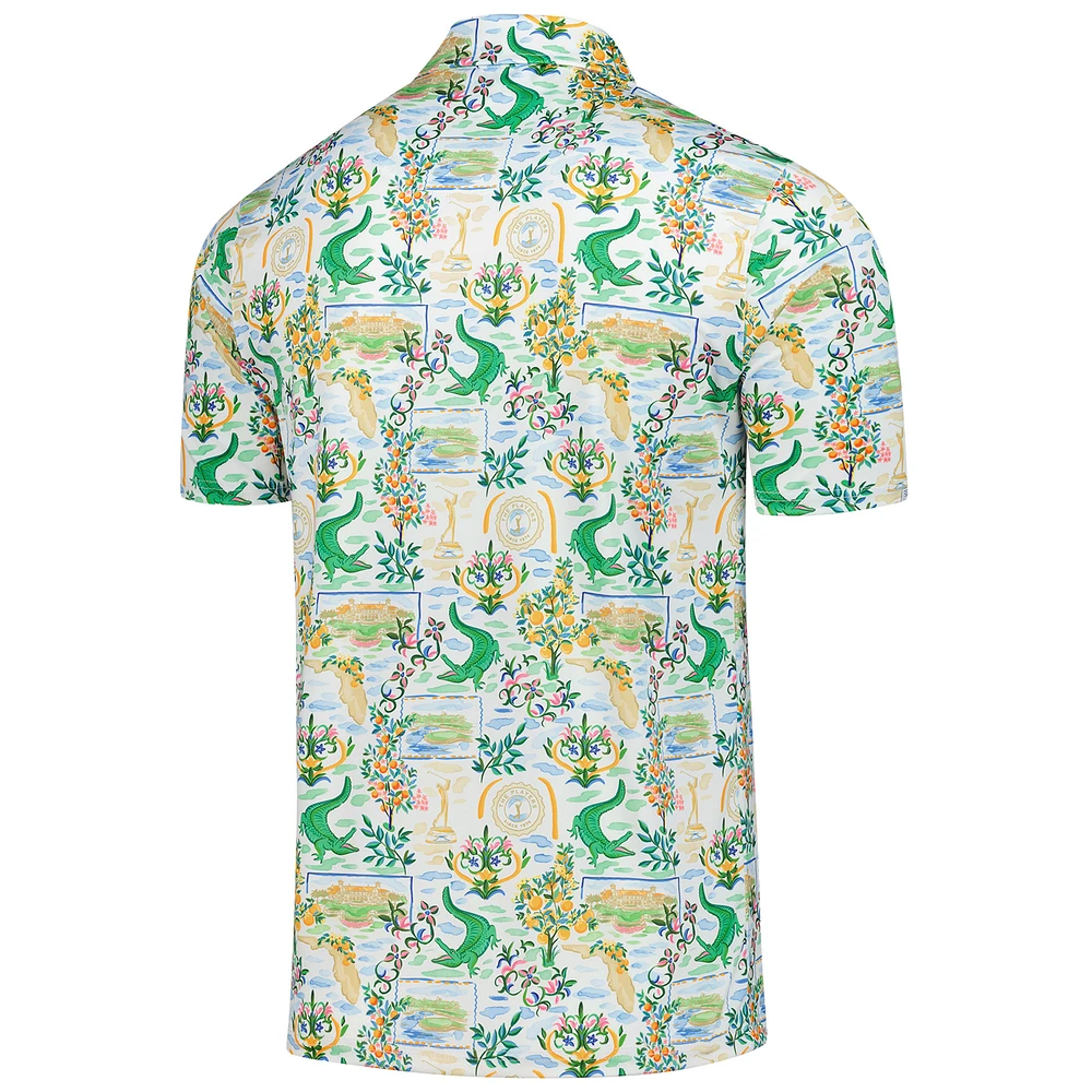 Men's Smith & Quinn  White 2025 THE PLAYERS Sawgrass Clubhouse Smitty Polo