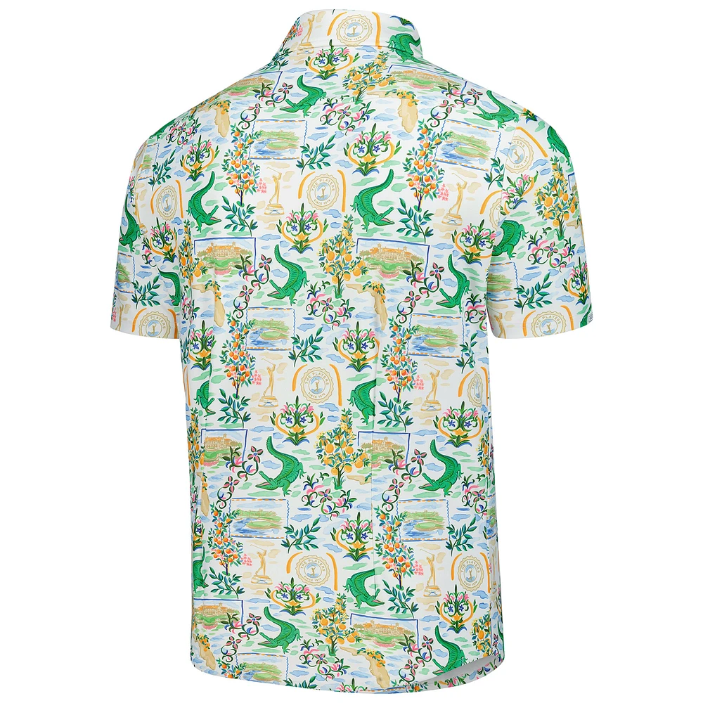 Men's Smith & Quinn  White THE PLAYERS Sawgrass Clubhouse Boatyard Button-Up Top