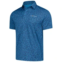 Men's Under Armour  Blue THE PLAYERS Drive Gnome Print Polo