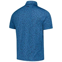 Men's Under Armour  Blue THE PLAYERS Drive Gnome Print Polo