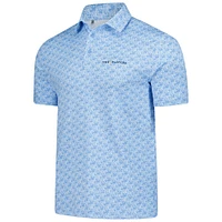 Men's Under Armour  Blue THE PLAYERS Playoff 3.0 Golden Eagle Polo