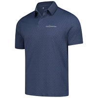 Men's Under Armour  Charcoal THE PLAYERS Iso-Chill Drive Dot Dash Polo