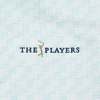 Polo Under Armour bleu clair THE PLAYERS Drive Clubhouse Grid pour homme