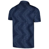 Men's adidas Navy THE PLAYERS Ultimate365 Allover Print Polo