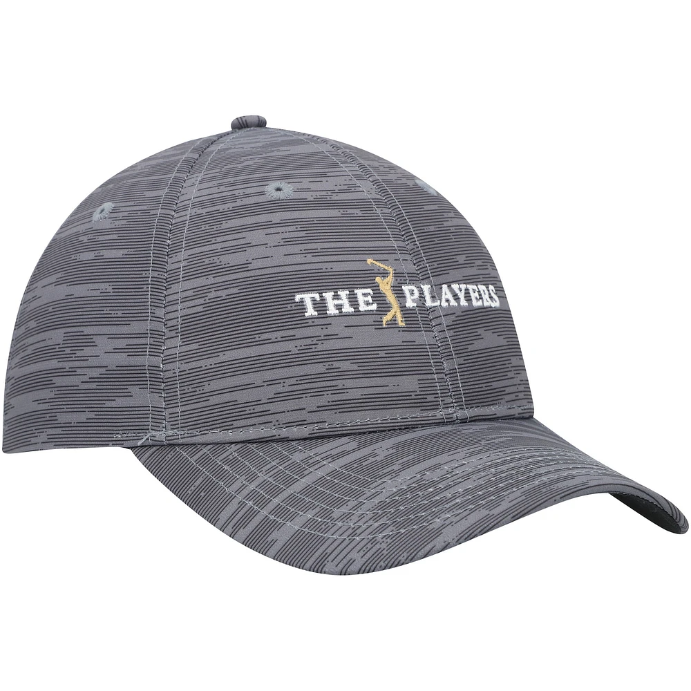 Men's Ahead Black THE PLAYERS Streaker Adjustable Hat