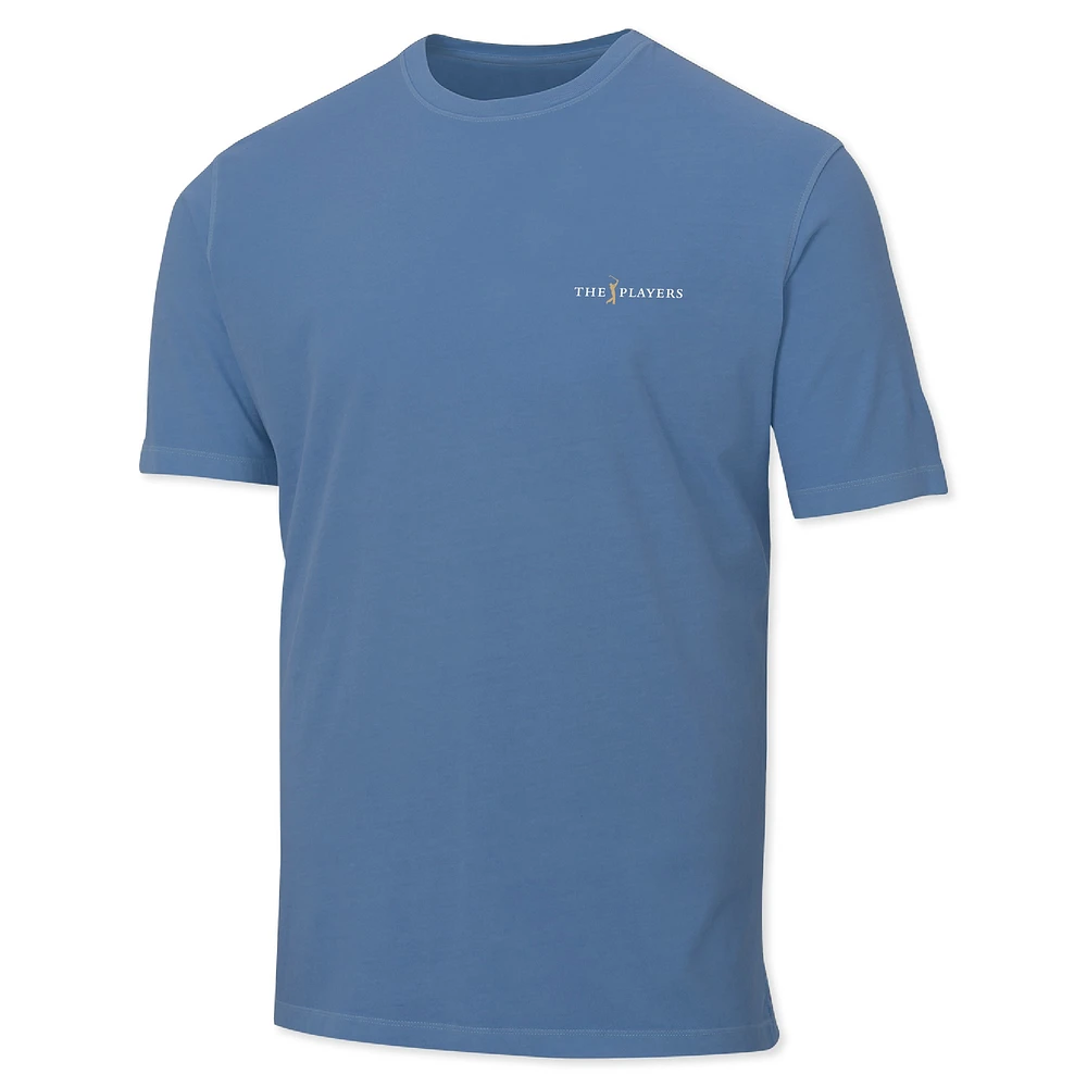 Men's Ahead  Blue THE PLAYERS Crane Chapman T-Shirt