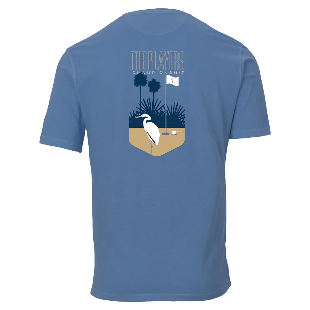 Men's Ahead  Blue THE PLAYERS Crane Chapman T-Shirt