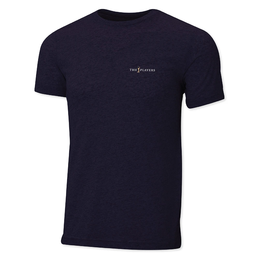Men's Ahead  Blue THE PLAYERS Trophy Instant Classic Tri-Blend T-Shirt
