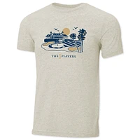 T-shirt classique instantané The Players Clubhouse crème Ahead pour homme