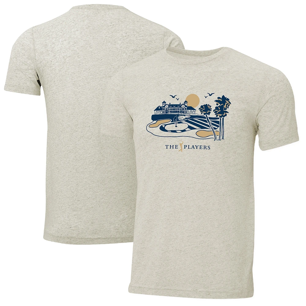T-shirt classique instantané The Players Clubhouse crème Ahead pour homme